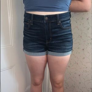 American Eagle NWOT High-Waisted Denim Short Short